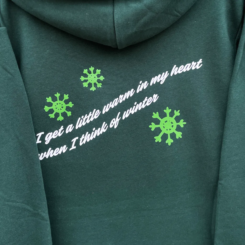 Holiday Green Pullover Hoodie