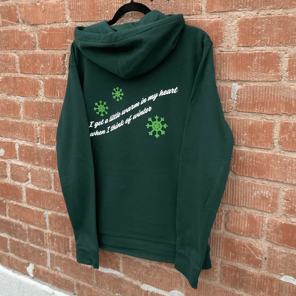 Holiday Green Pullover Hoodie