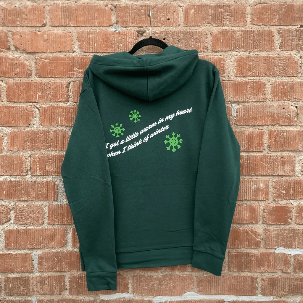 Holiday Green Pullover Hoodie