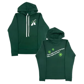 Holiday Green Pullover Hoodie