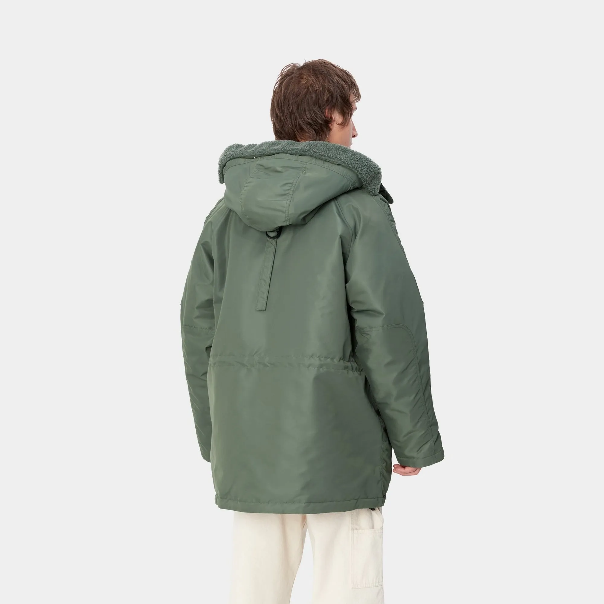 Hooded Olten Parka | Duck Green