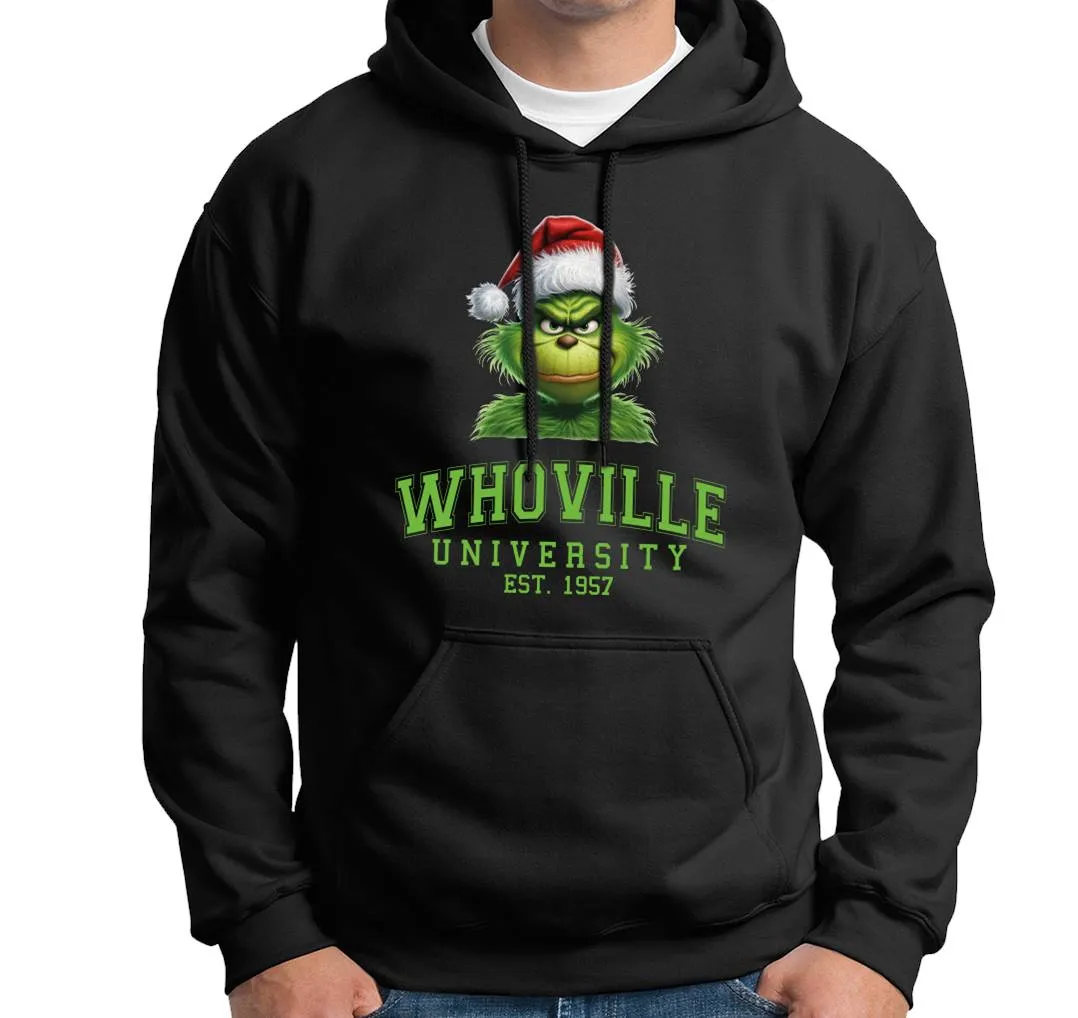 Hoodie - Grinch - Whoville University Est. 1957