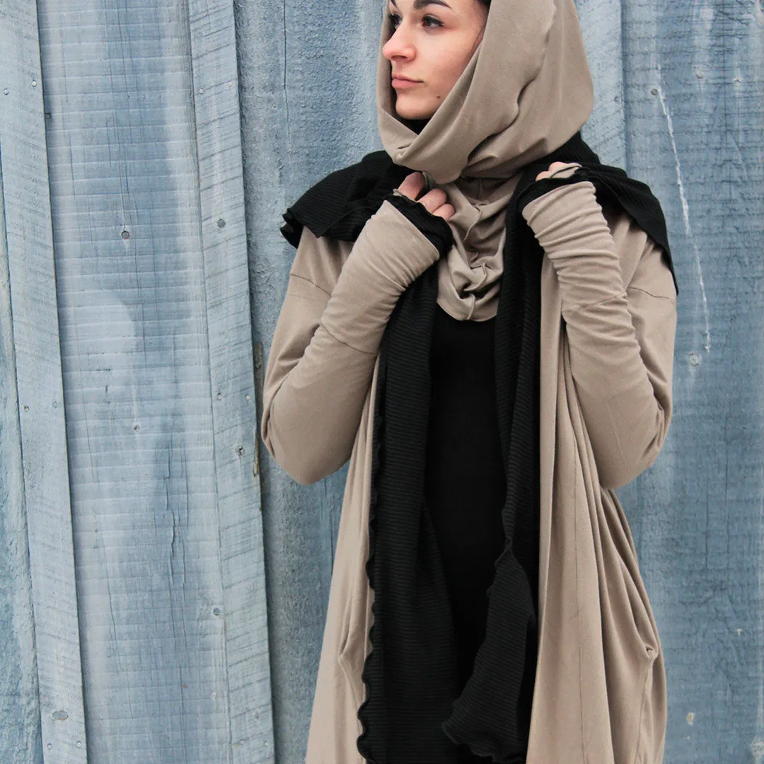 HOURGLASS scarf hood shaper