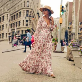 Huntington Floral Boho Maxi Dress - FINAL SALE