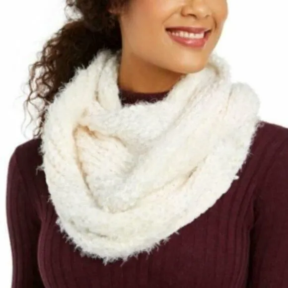 I.N.C. Textured Infinity Scarf