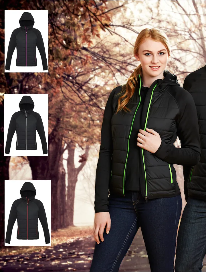 J515L BizCollection  Womens Stealth Tech Hoodies