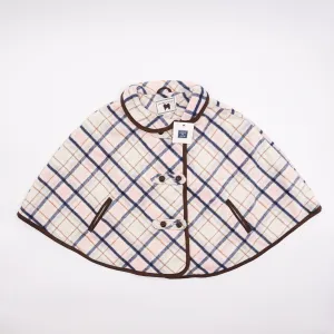 Janie & Jack Plaid Cape