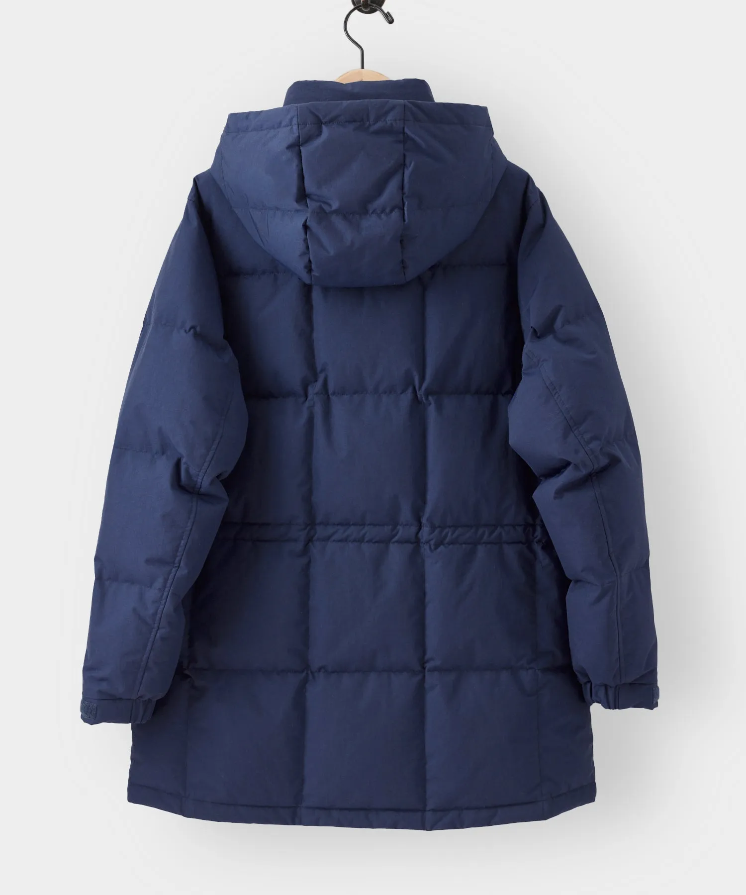 Japanese Mid Down Parka in Navy