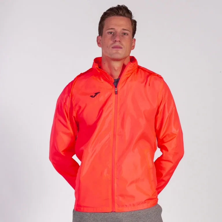 Joma giacca antipioggia Rain Jacket Iris 100087.040 arancio fluo