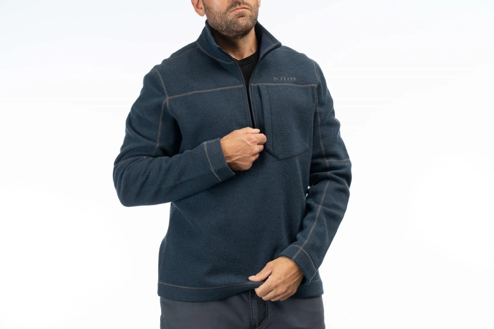 Klim Bighorn Canyon Wool Fleece 1/4 Zip