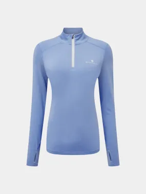 Life Practice 1/2 Zip Top | Lake Blue/Vanilla | Womens