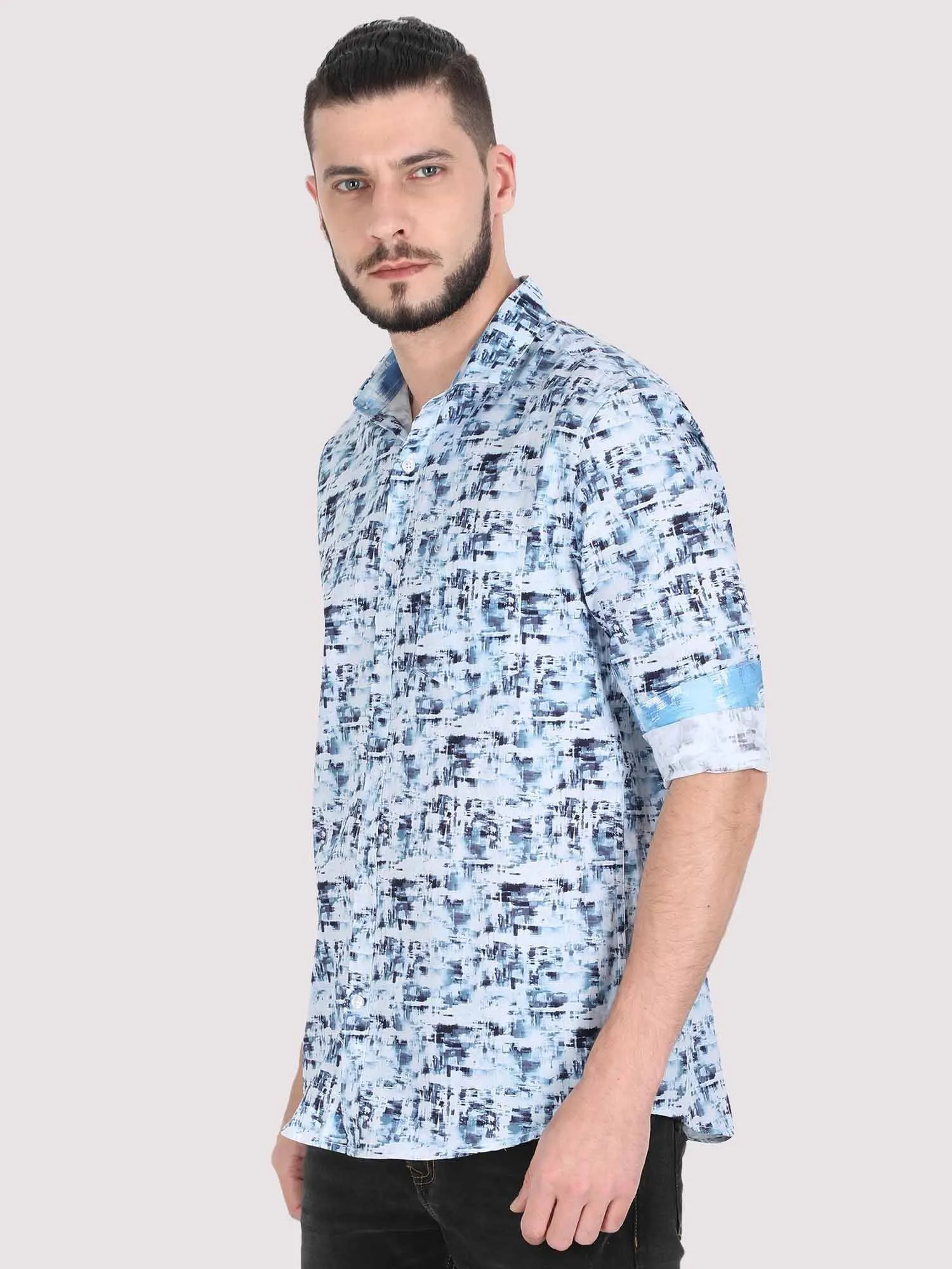 Light Mess Digital Printed Shirt