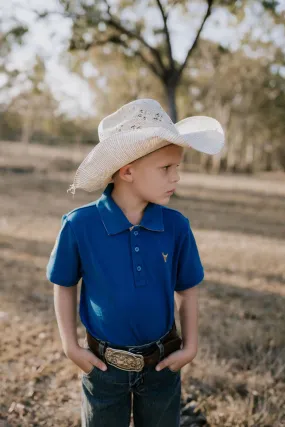 Little Windmill Nathan Jnr Polo - Ocean/Teal