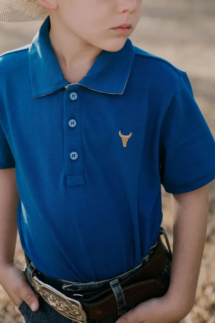 Little Windmill Nathan Jnr Polo - Ocean/Teal