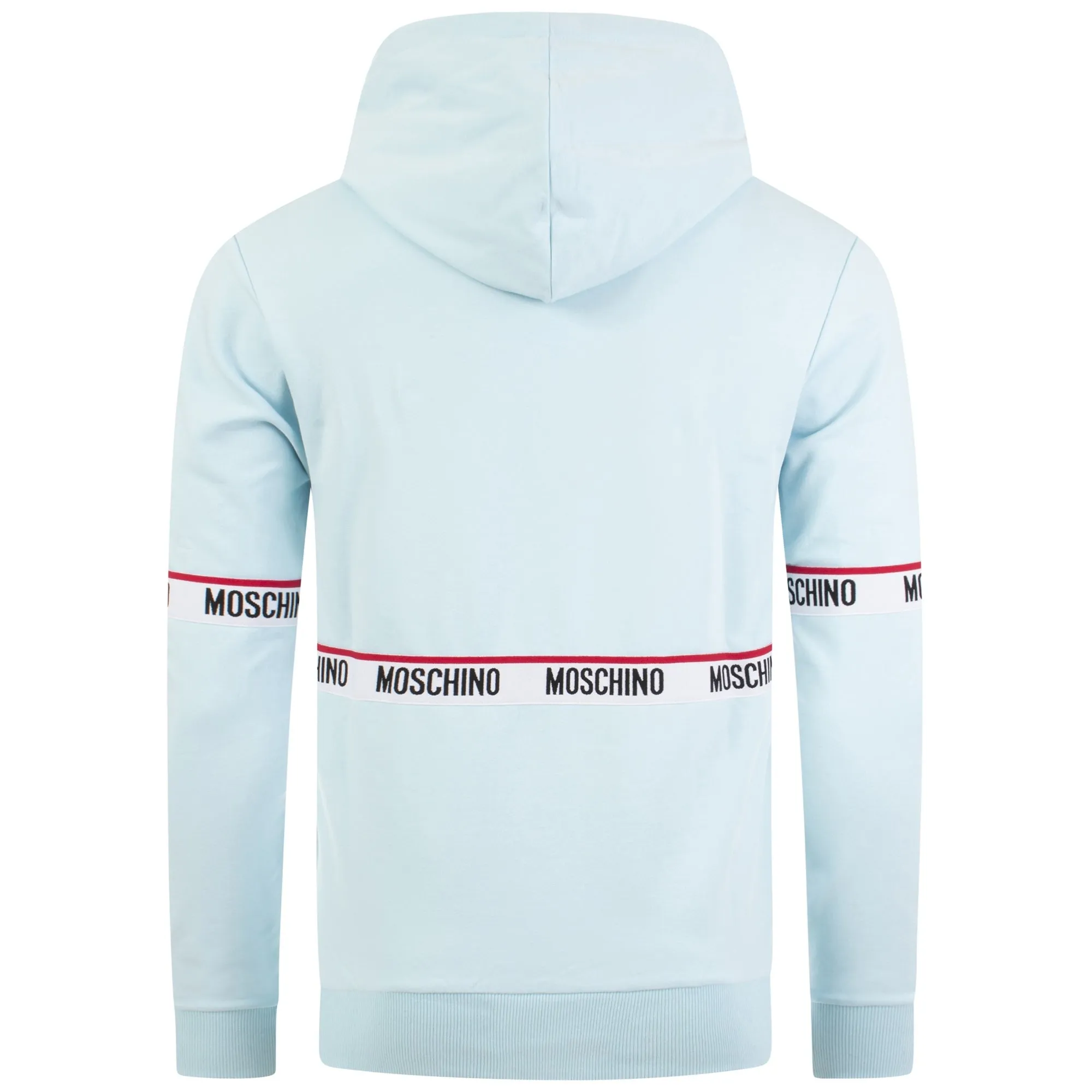 Logo Taped Chest Hoodie