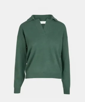 Long Sleeve V-Neck Polo