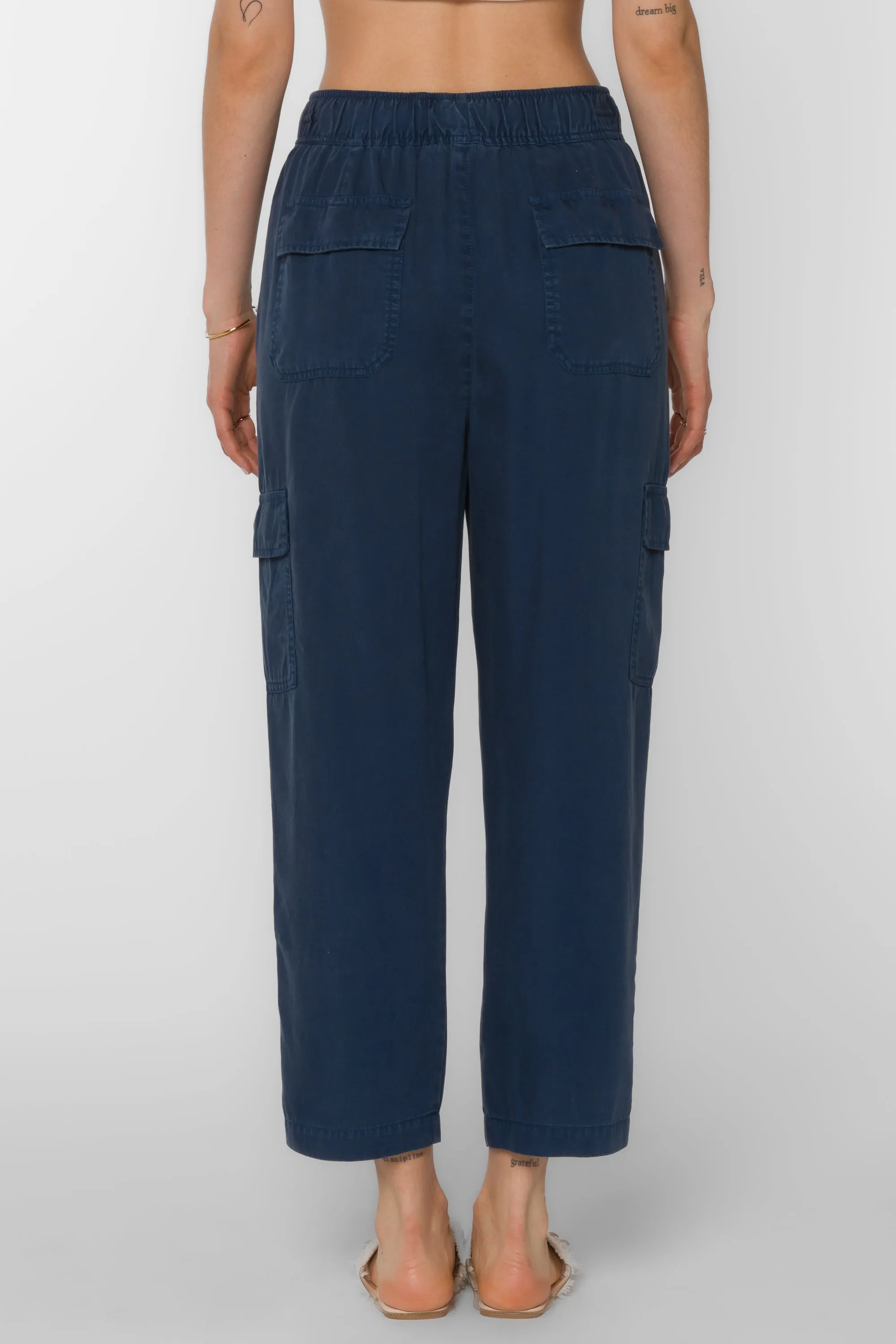 Lunay French Navy Pants