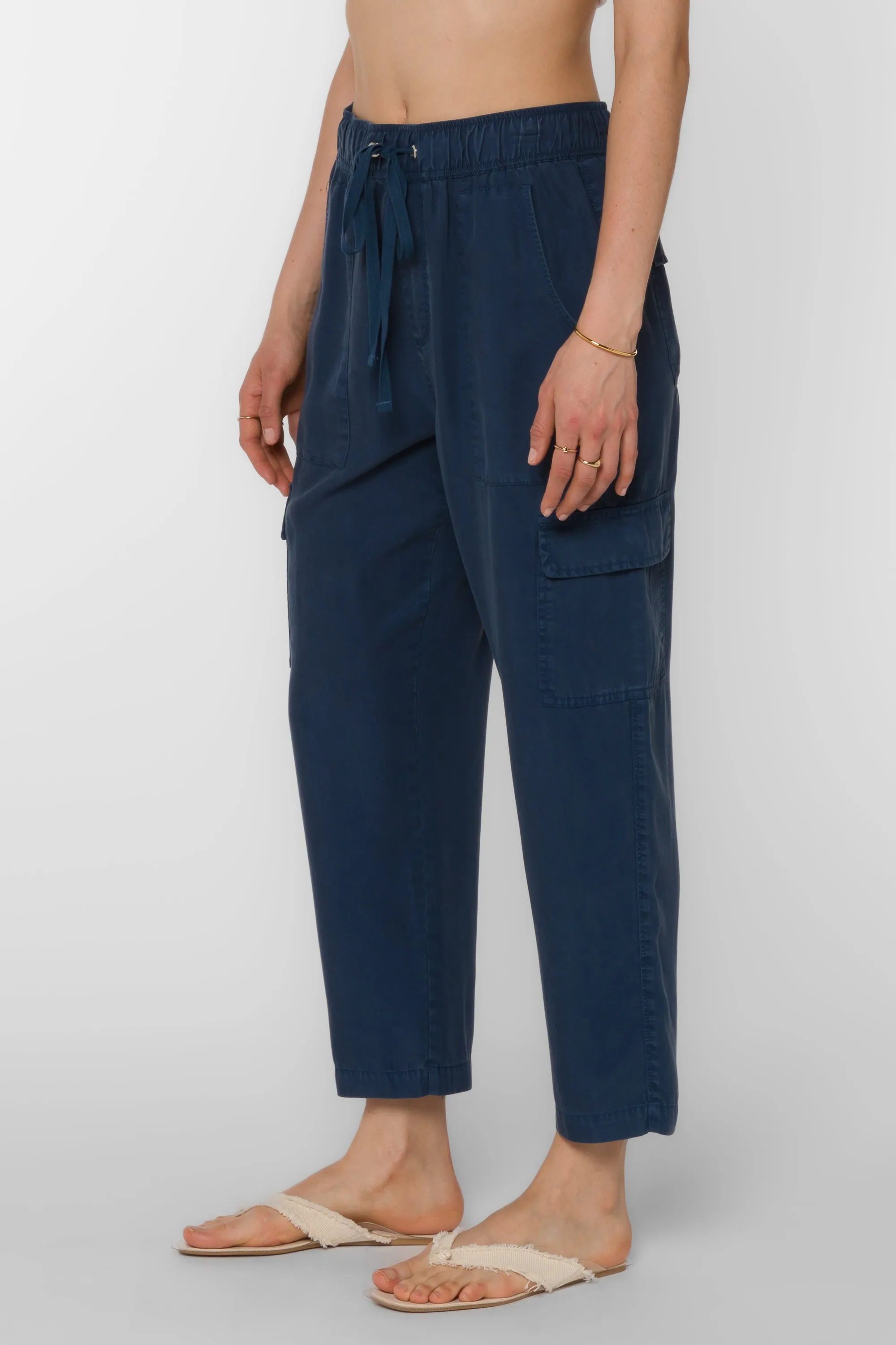 Lunay French Navy Pants