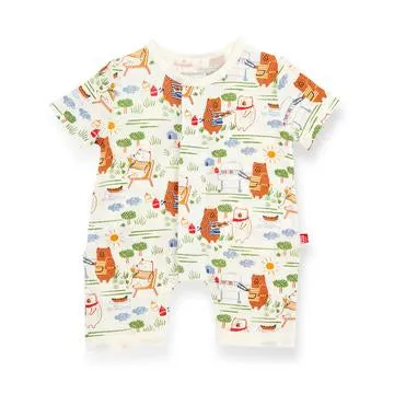 Magnificent Baby BBQ Bears Romper