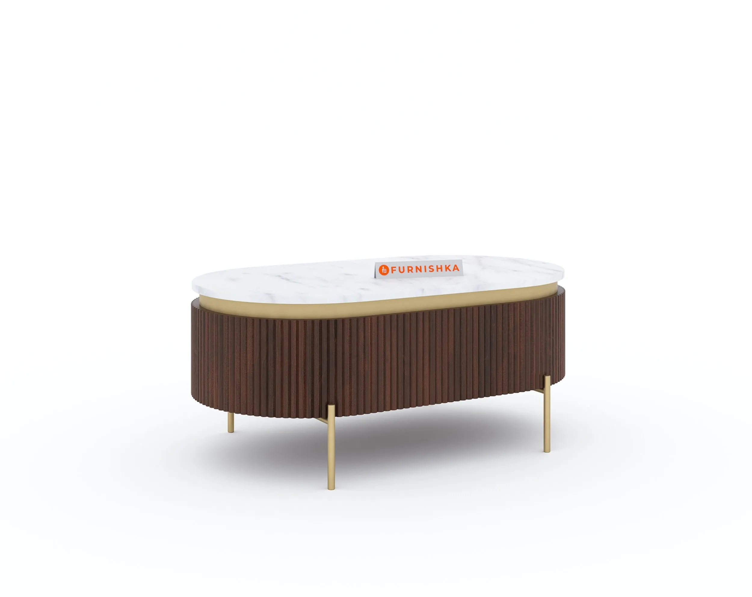 Marcella Fluted Coffee Table