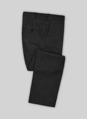 Marco Stretch Dark Charcoal Wool Pants