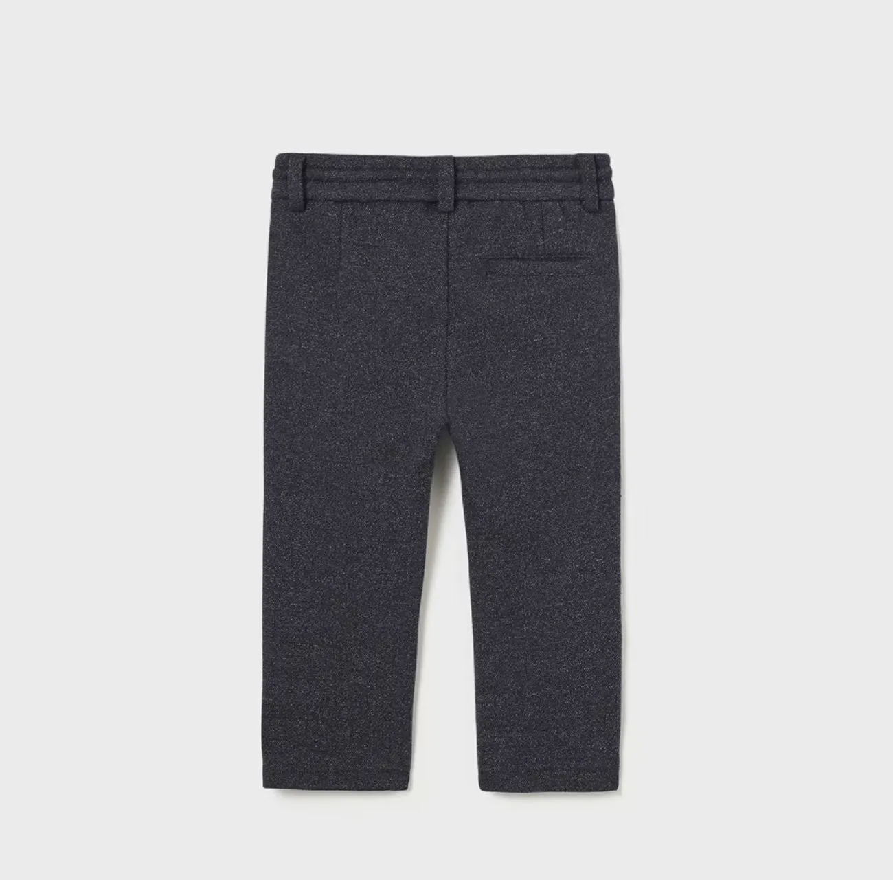 Mayoral Baby and Toddler Boys Navy Knit Jacquard Suit Pants