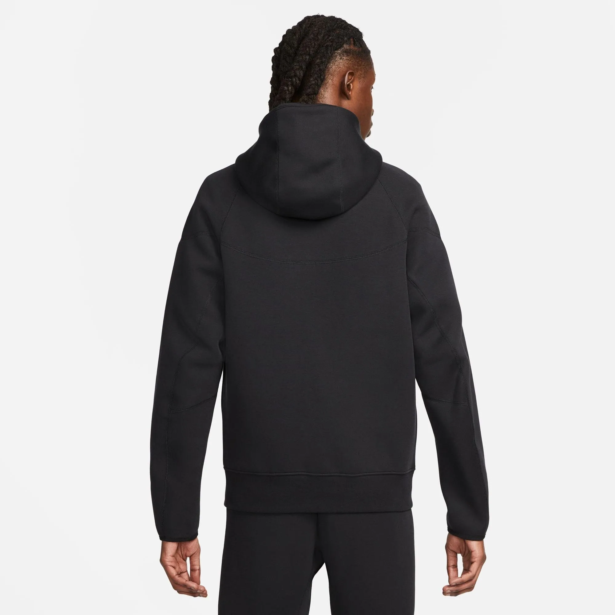 Men's Full-Zip Hoodie Tech Fleece Windrunner (FB7921-010)