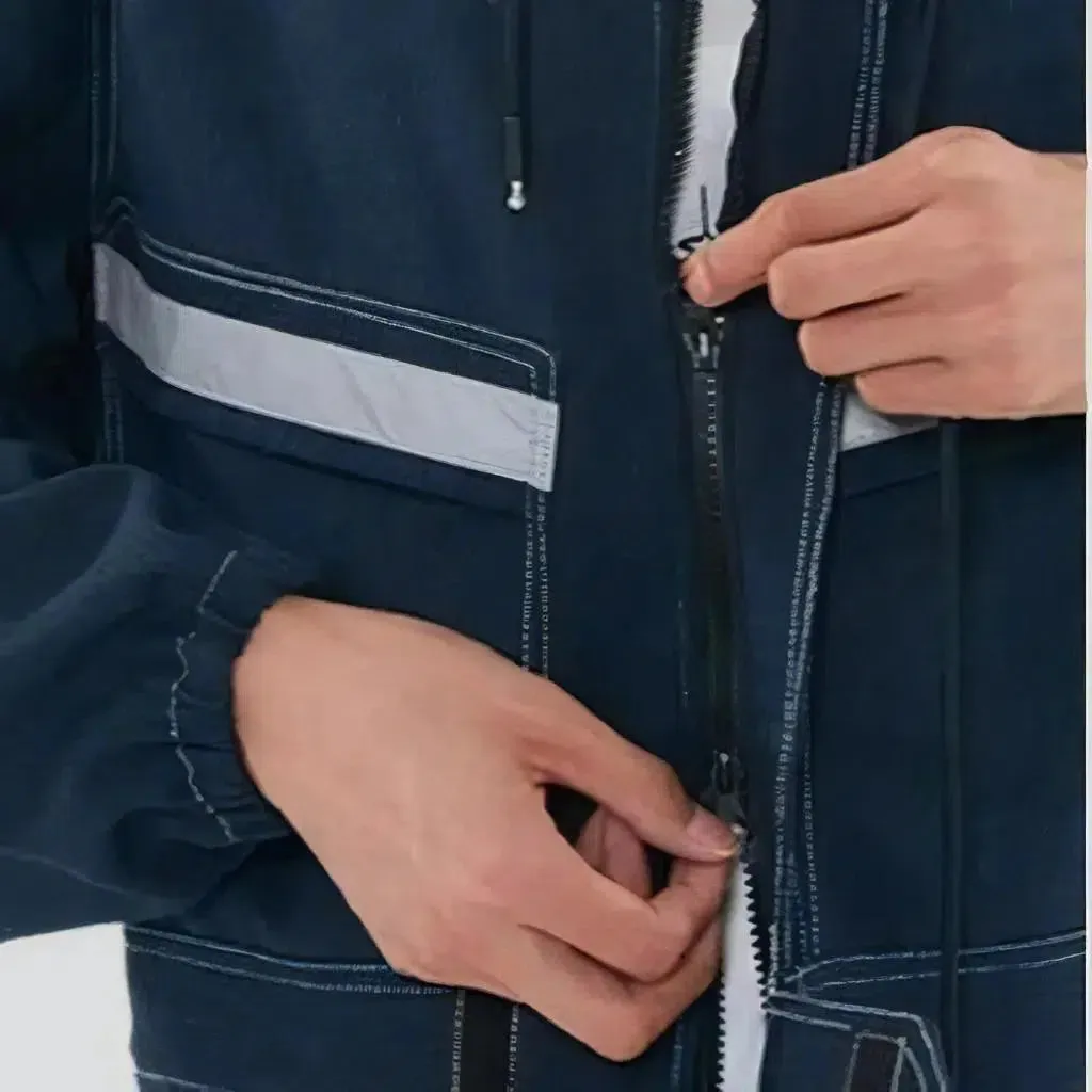 Men's jean jumpsuit