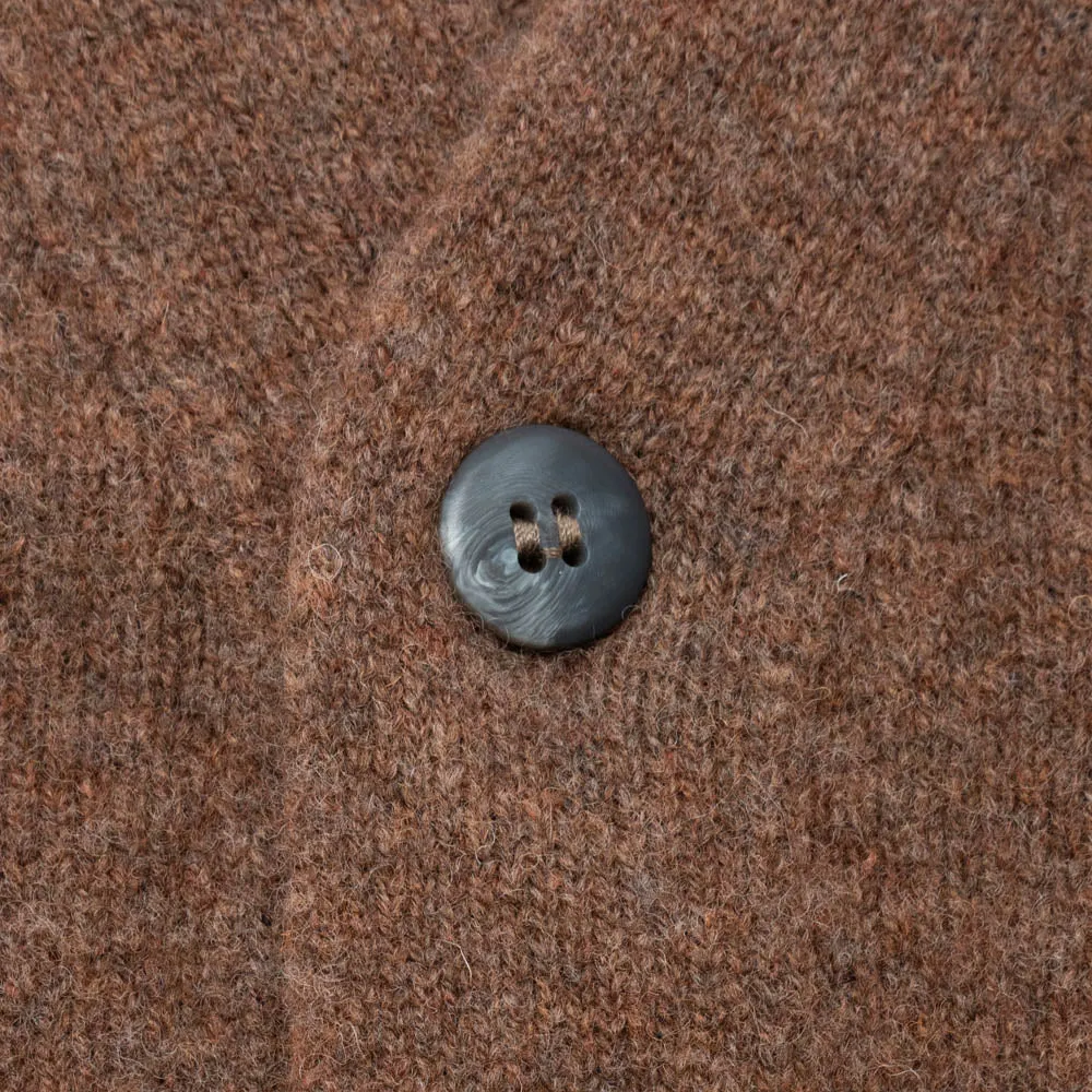 Mens Lambswool Two Pocket Cardigan