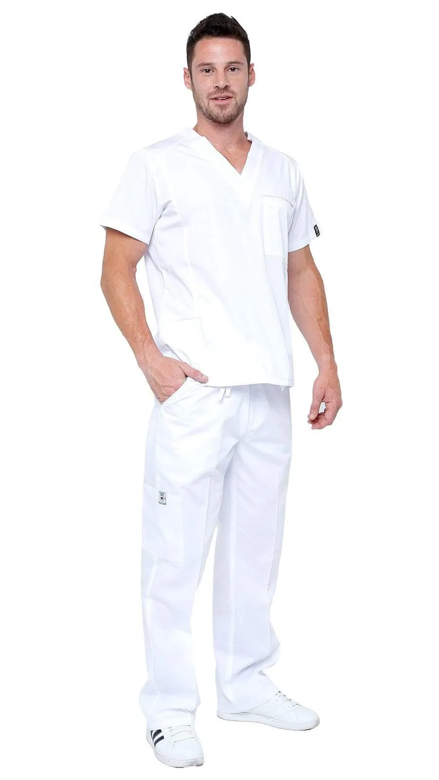 Men's Multi Pocket Utility Medical Scrubs - Style 102AV