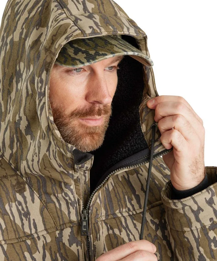 Men's Super Dux Relaxed Fit Sherpa-Lined Camo Active Jacket