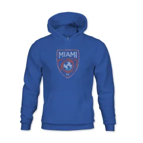 Miami FC Color Badge Youth Fleece Pullover Hoodie - Royal