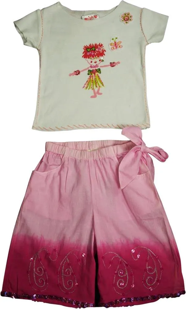 Mish - Baby Girls - 4 Styles - Cotton 2 Piece Short Set