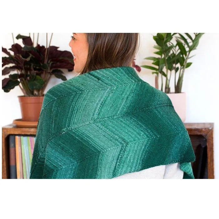 Monokrom Chevron Scarf Kit | Fingering / DK / Worsted Weights