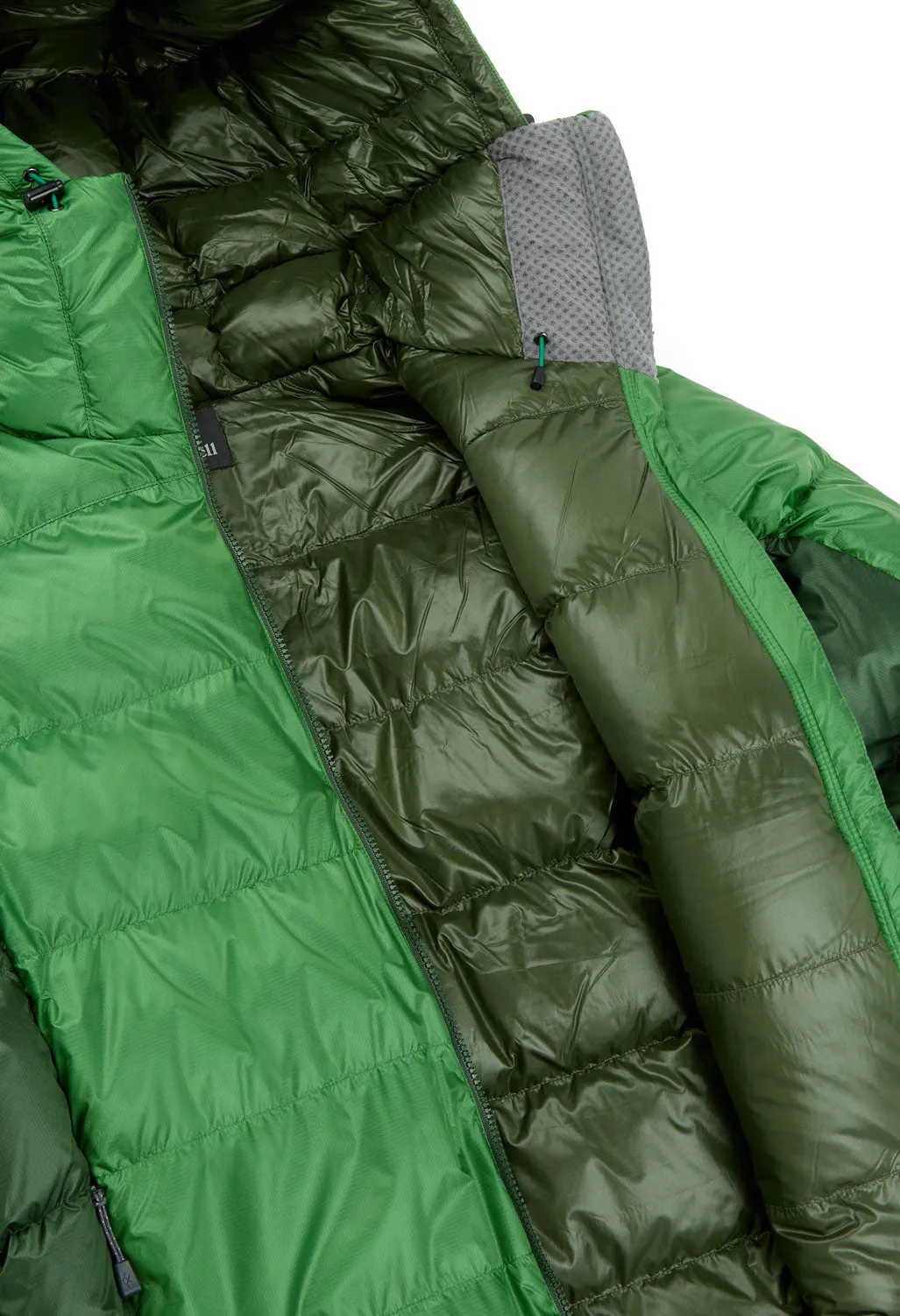 Montbell Men's Alpine Down Parka Jacket - Evergreen / Dark