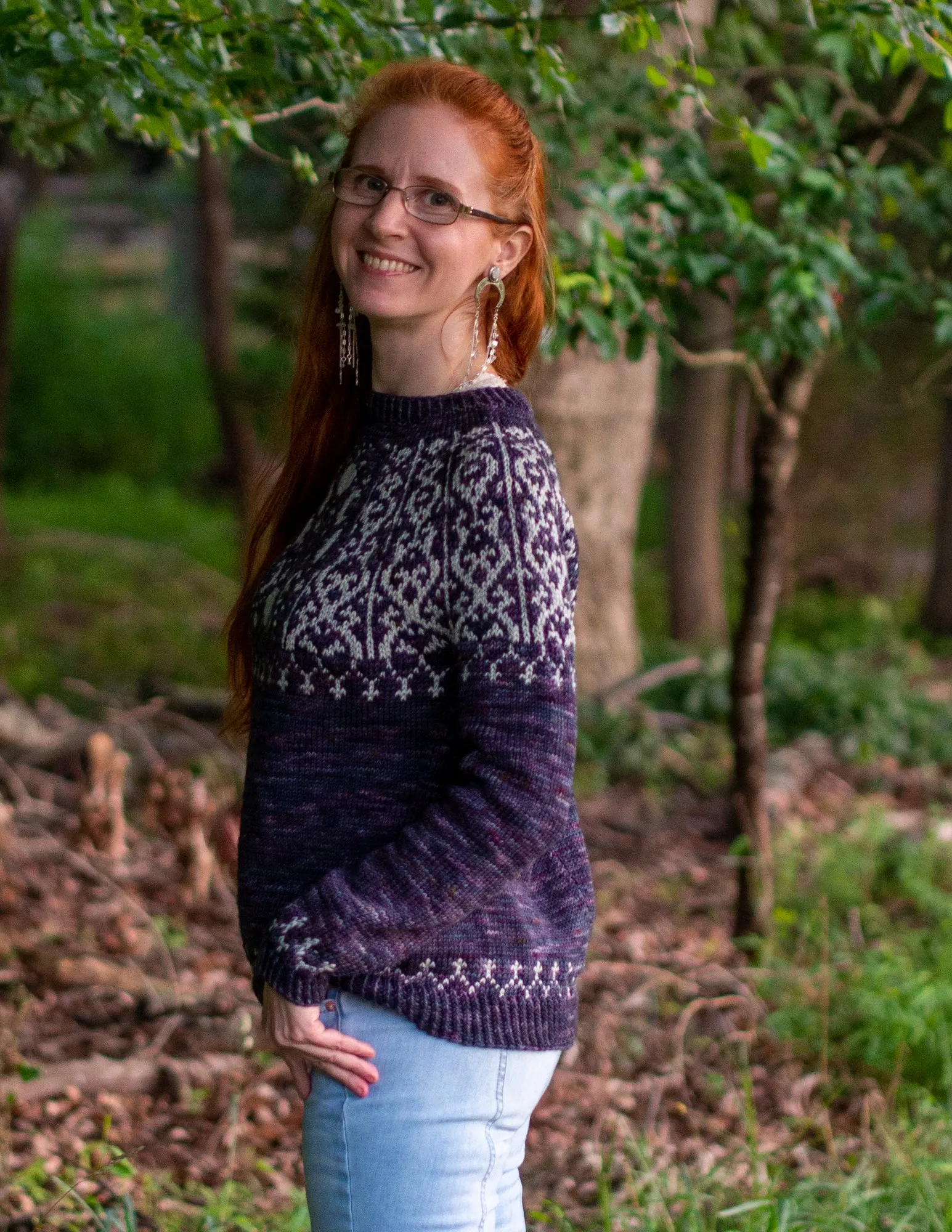 Moonlit Romp DK Weight Knitting Pattern