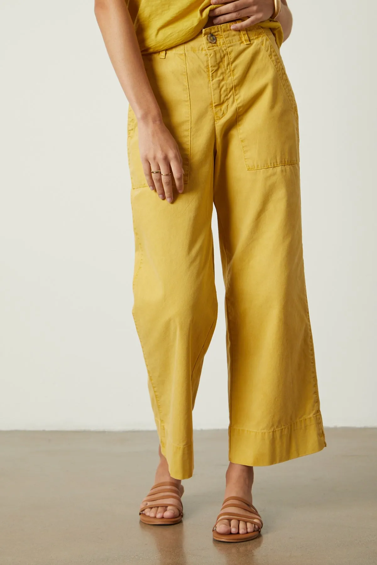 MYA COTTON CANVAS PANT