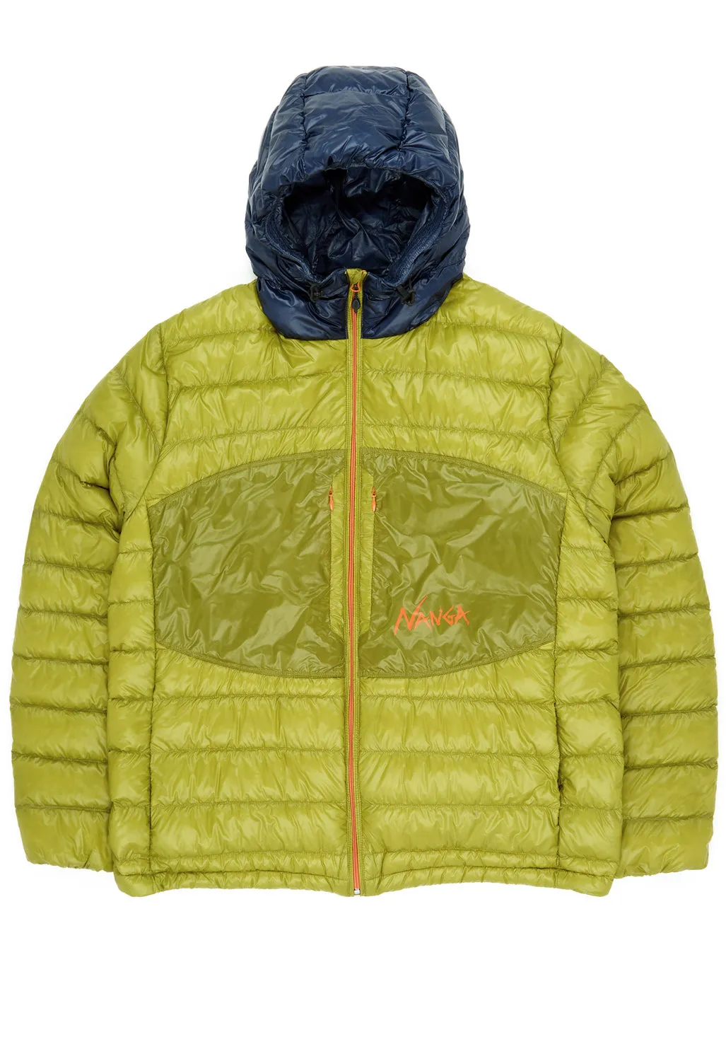 Nanga Men's Ultilight Down Parka Packable - Lime