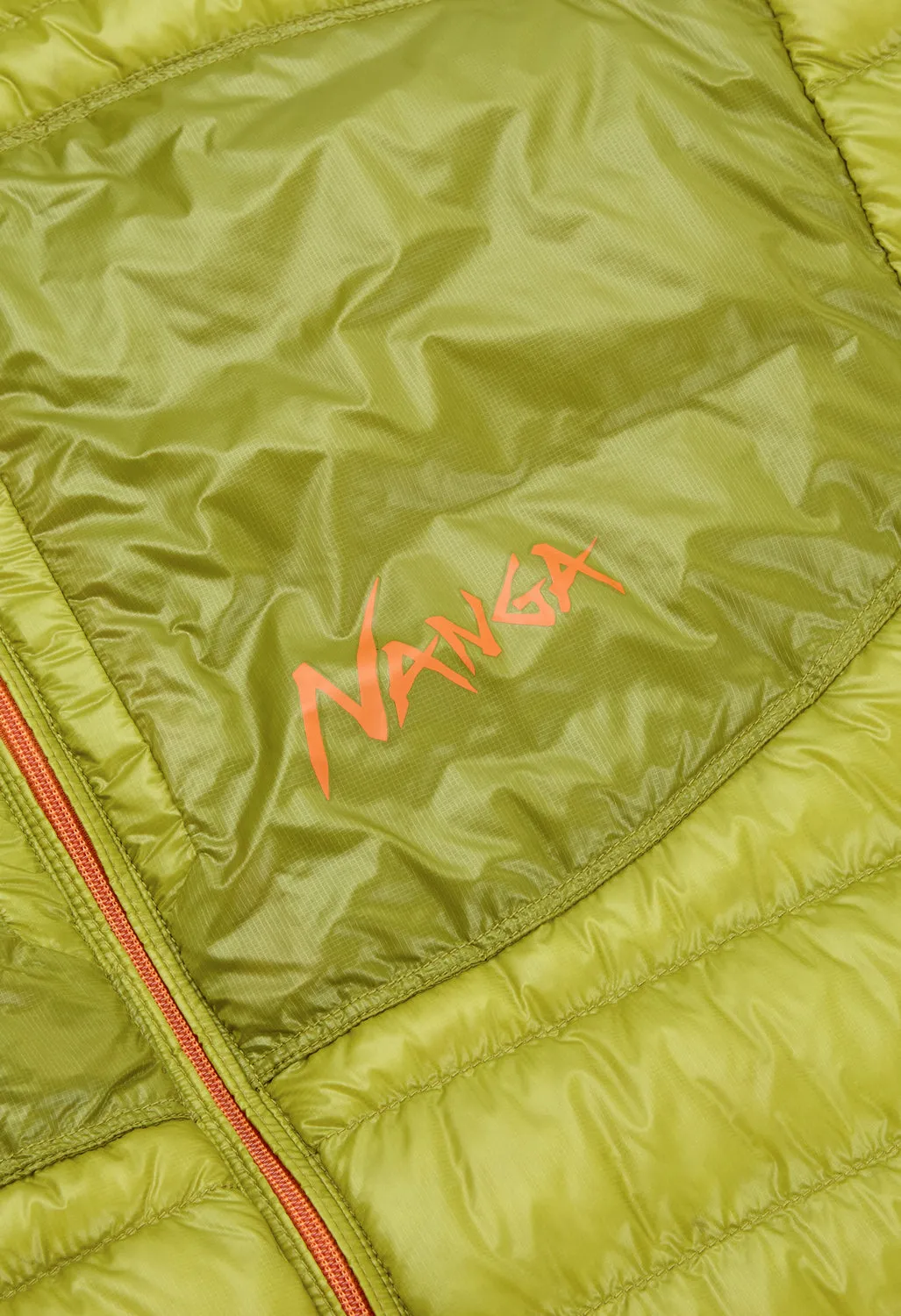 Nanga Men's Ultilight Down Parka Packable - Lime