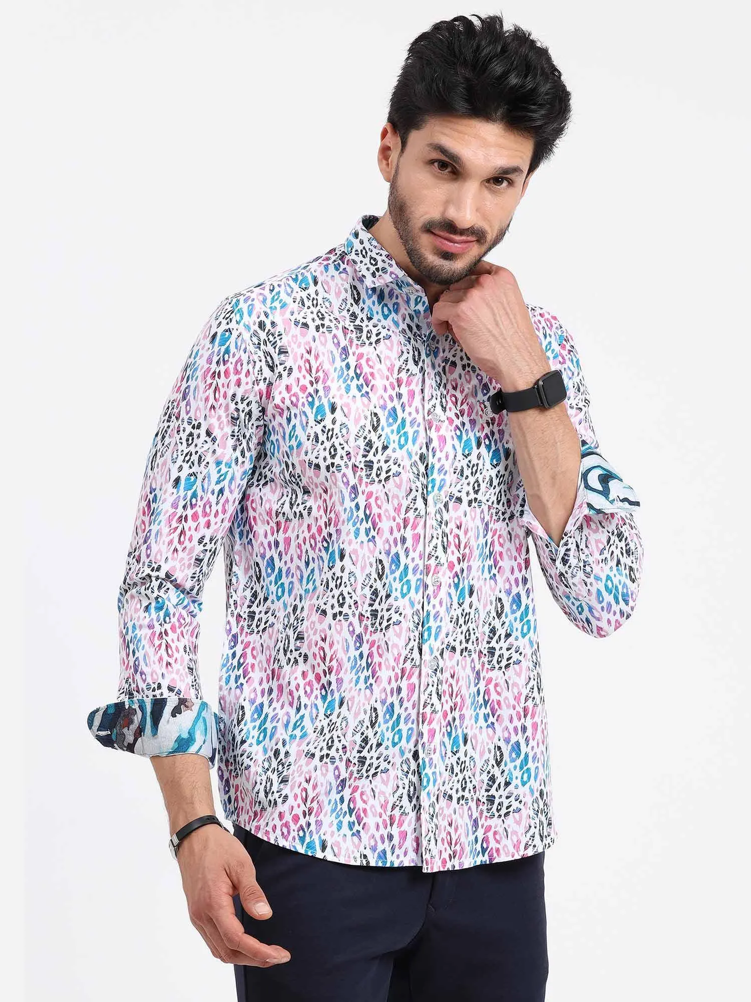 Newyork Zoomy Cotton Full Sleeve Shirt