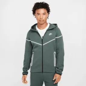 Nike Tech Windrunner Green Reflective Fleece Full-Zip Jacket