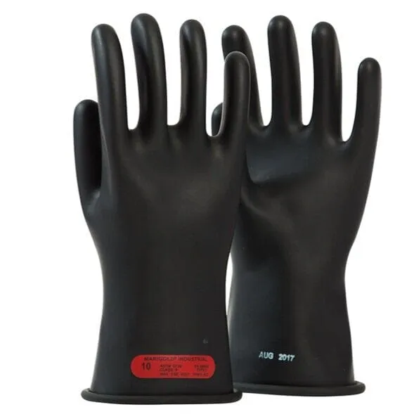 OEL Class 0 Rubber Gloves 11" - IRG-0-11-B