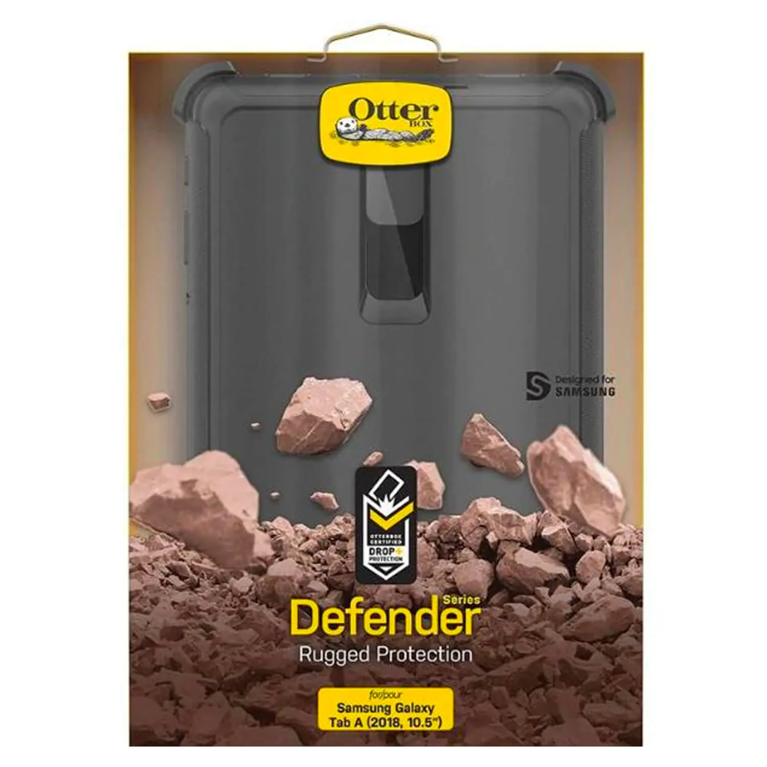 OtterBox Samsung Galaxy Tab A8 10.5" Defender Case Black