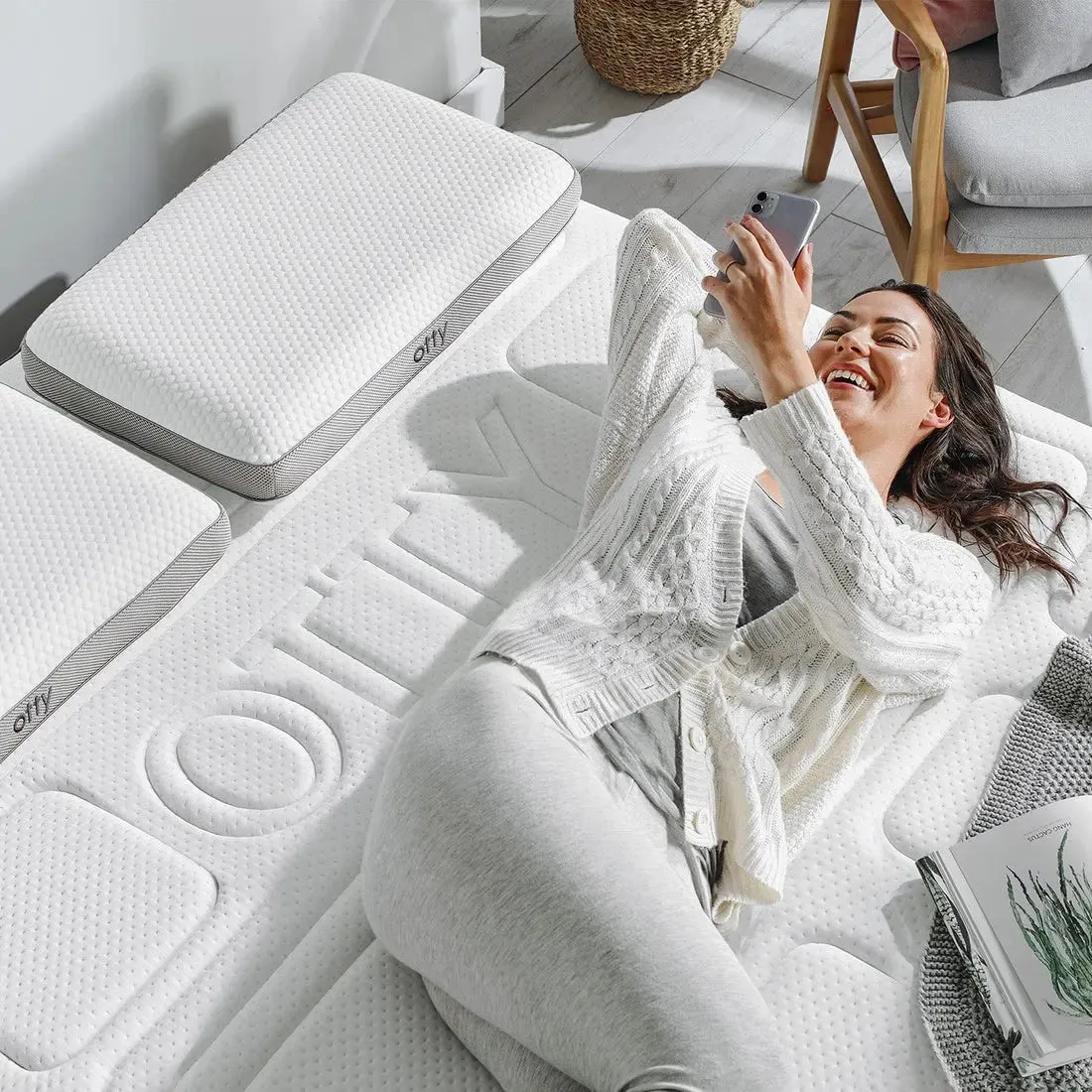 OTTY Pure  Hybrid Bamboo & Charcoal Premium Mattress