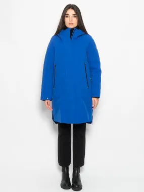 Parka Tre in Uno Donna Planck Blu Elettrico