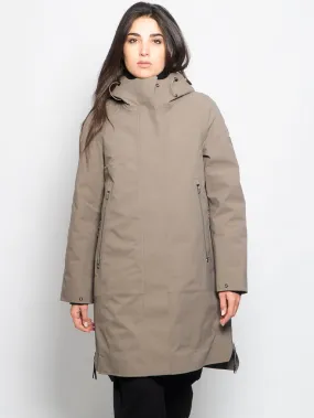 Parka Tre in Uno Donna Planck Fango