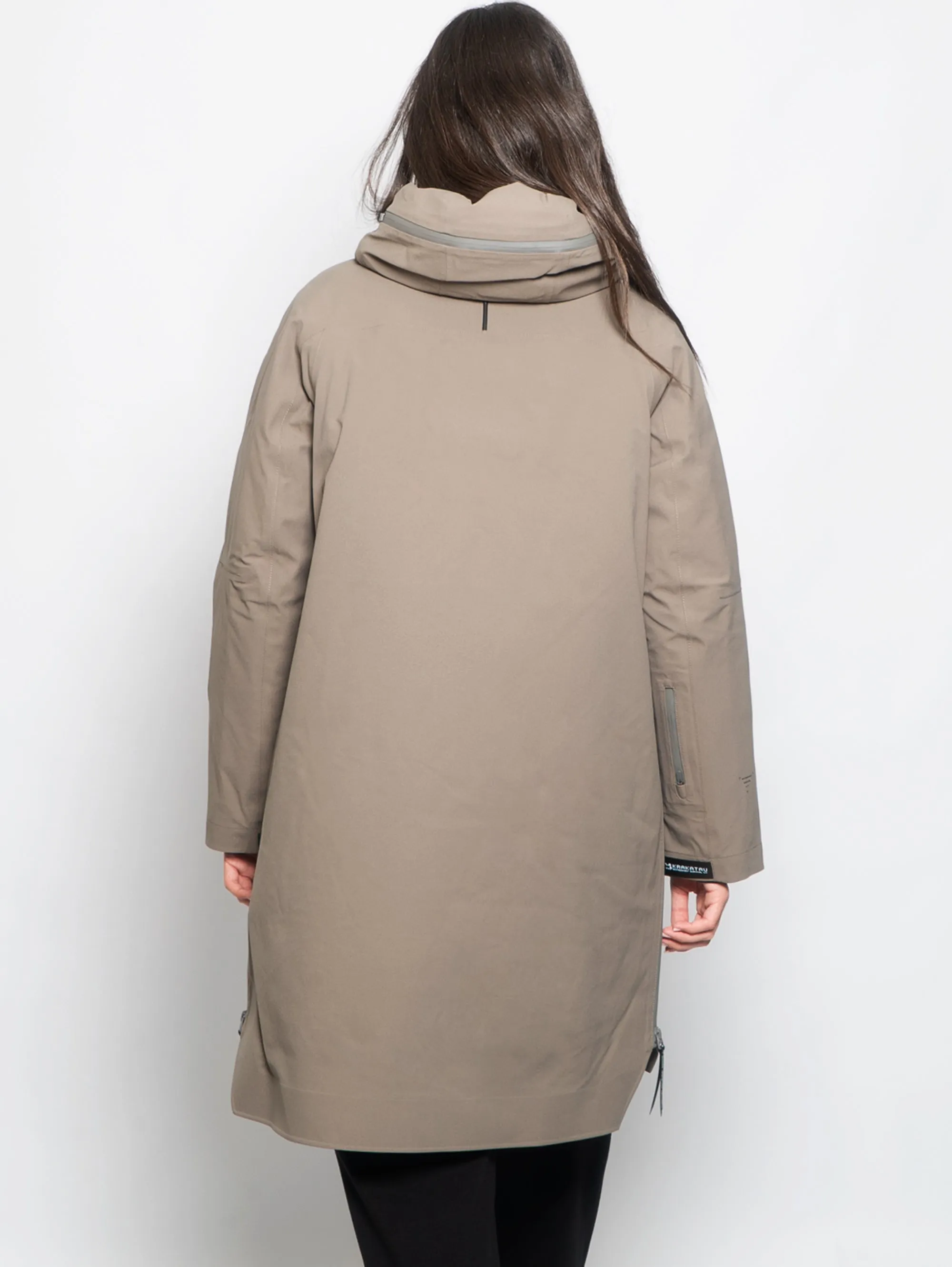 Parka Tre in Uno Donna Planck Fango