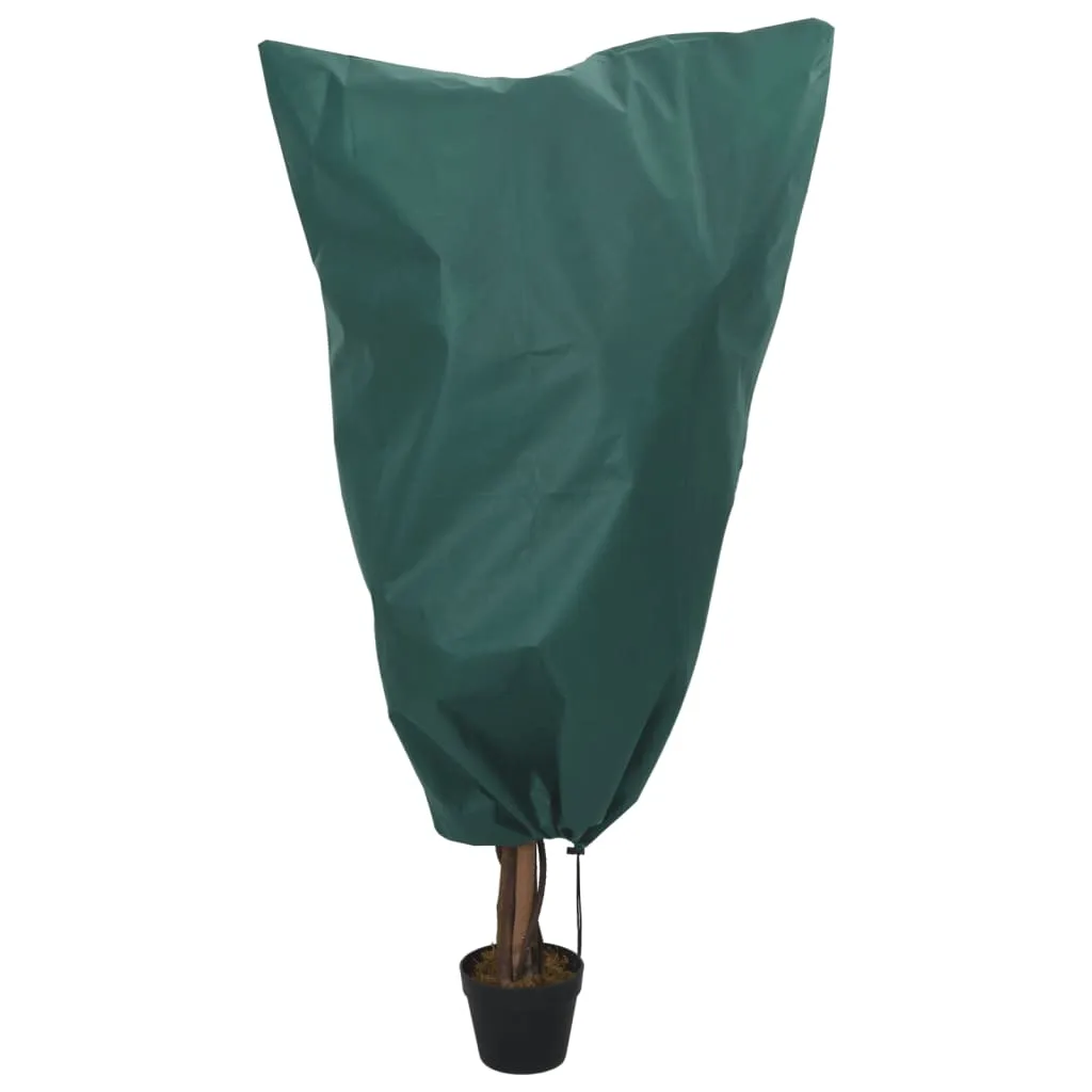 Plant Fleece Covers with Drawstring 12 pcs 70 g/m² 0.8x1 m