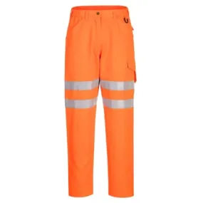 Portwest Eco Hi-Vis Work Trousers-EC40 Recycled sustainable