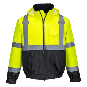 PORTWEST  Hi-Vis Premium 2-in-1 Bomber